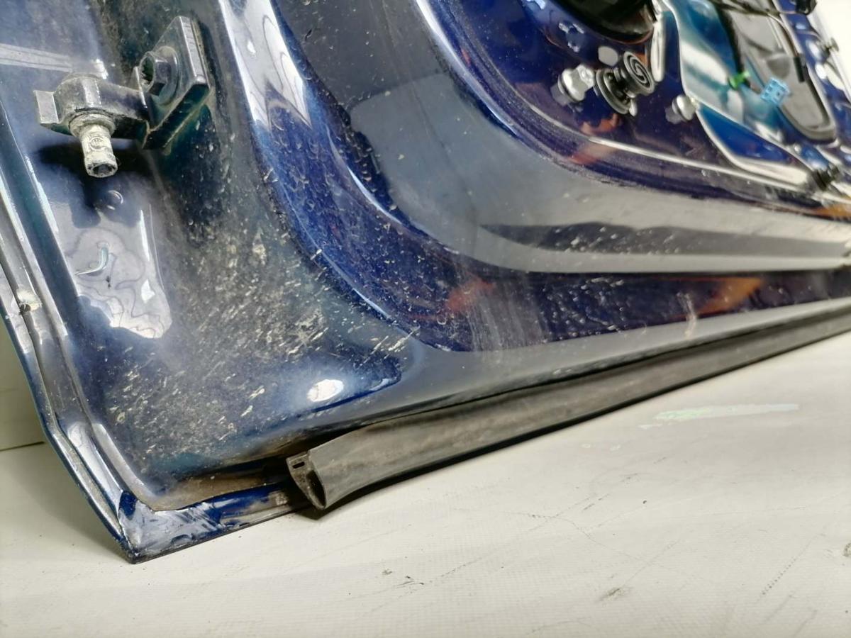 VW Golf 7 original T&uuml;r vorn rechts LC5B Atlantic Blue Rohbau Facelift Bj.2020